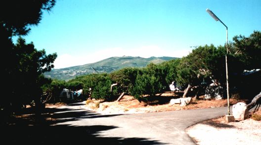 Blick auf den Hausberg von Cascais